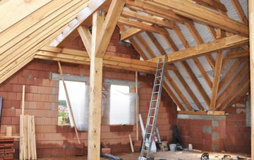 Steephill attic trusses
